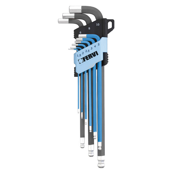 Ball point colored hex key series