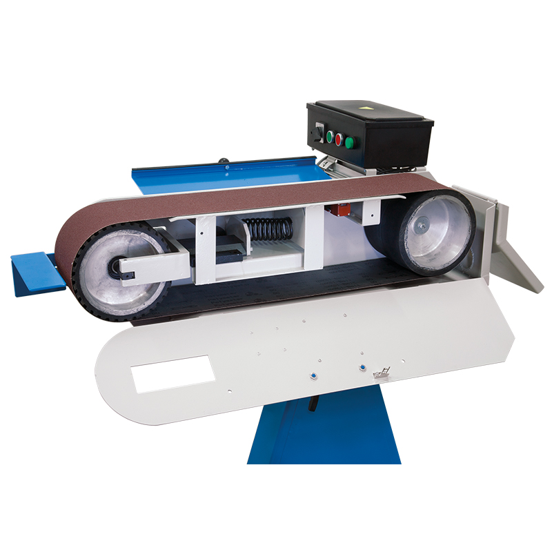 Tilting belt sander