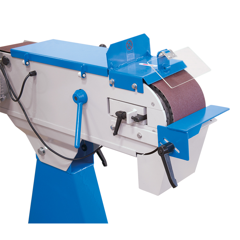 Tilting belt sander