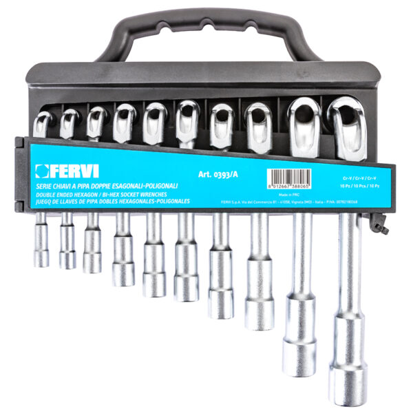 DOUBLE ENDED HEXAGON/BI-HEX SOCKET WRENCHES SET