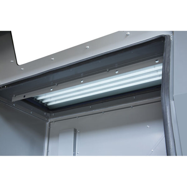 Sandblast cabinet with dust collector - Image 2