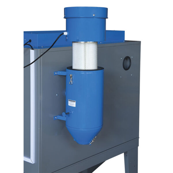 Sandblast cabinet with dust collector - Image 3