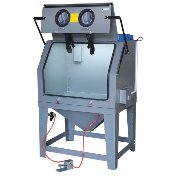 Sandblast cabinet with dust collector - Image 4