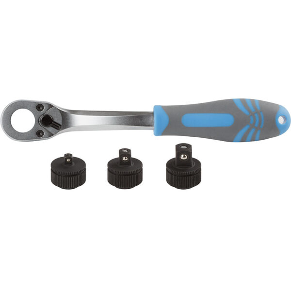 3 IN 1 QUICK CHANGE DRIVE RATCHET HANDLE