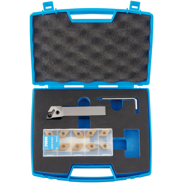 EXTERNAL TOOL HOLDER WITH INSERTS