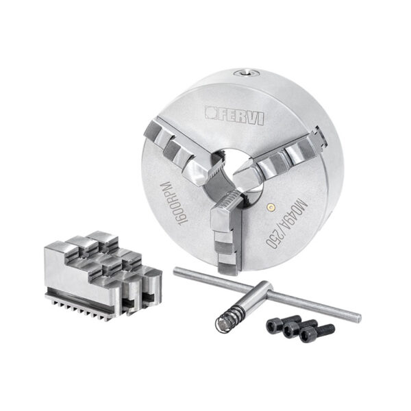 Precision self-centering 3+3 jaws chuck