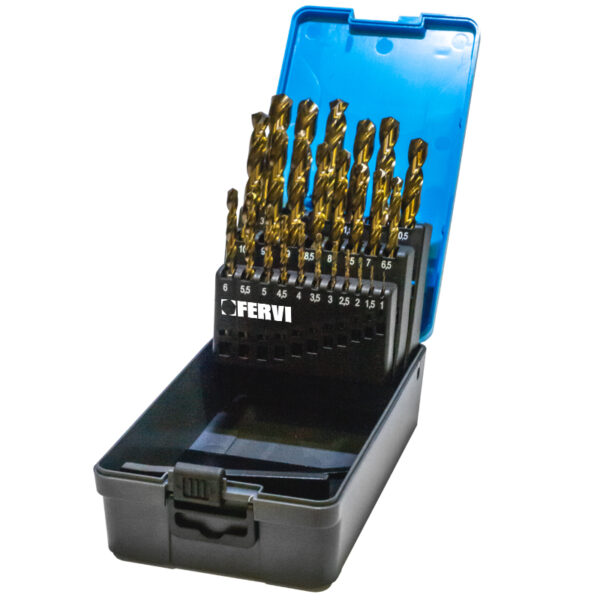 Cobalt twist drill set