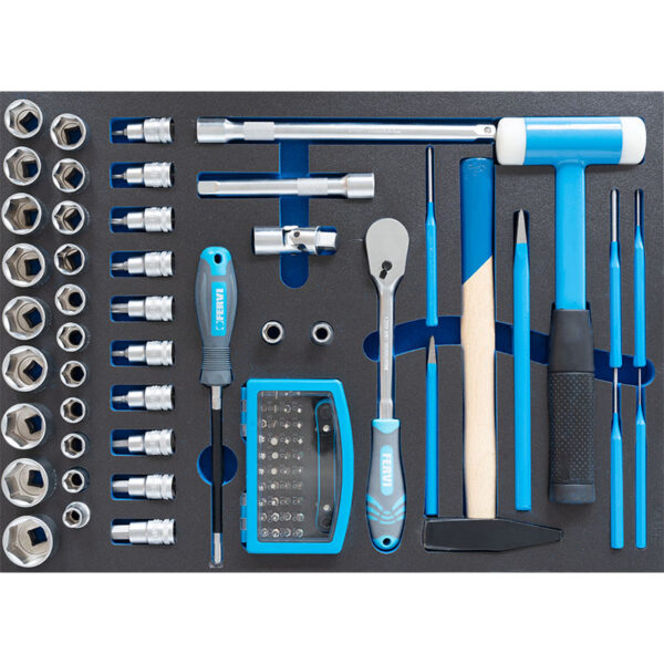 TOOLS SERIES FOR AUTOMOTIVE IN FOAM TRAY